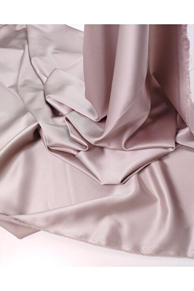 Kumaş Parça Gray Ashy Pink Acetate Satin Fabric Lightweight Flexible Stylish ...