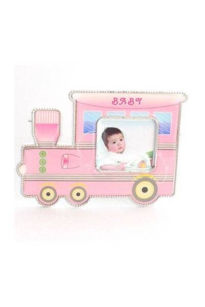 OEM Marturie Botez Rama Foto Tren Roz 30/Set