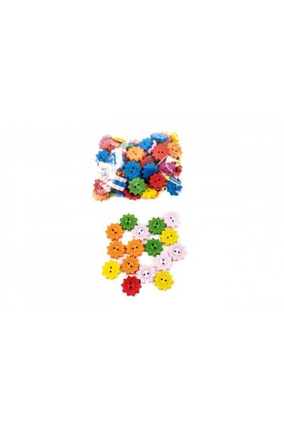 OEM Decorative Wooden Star Buttons