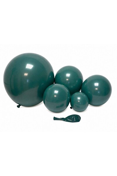 OEM Matte Balloons TX 83 Dusty Emerald 12"-100/ Top Bottom Set