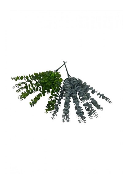 OEM Flori Artificiale Buchet Eucalipt Din Plastic Mare Verde