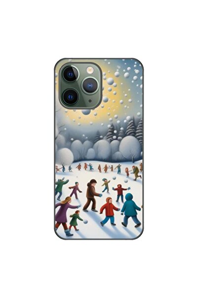 OEM Husa compatibila cu Apple iPhone 11 Pro Silicon Gel Tpu Model Copii la Jo...