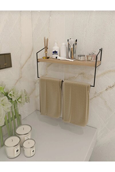 SADE KONSEPT DEKOR ViraHome Banyo Mutfak Havluluk Dekoratif Metal Havluluk Dü...