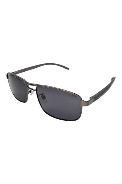 Tia Accesorii Polarized Sunglasses, Rectangular Model, aluminum frames, P1608...