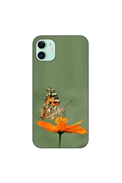 OEM Husa compatibila cu Apple iPhone 11 Silicon Gel Tpu Model Fluture