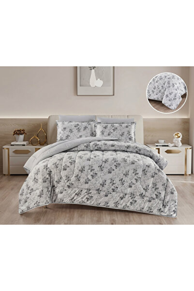 ROSHAN Single Bed Summer Microfiber Filled Mattress Topper High Quality - 4 P...