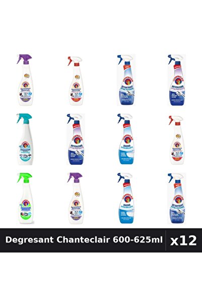 Chanteclair Set 12 Degresant Universal 600-625ml - Marsilia, Mosc, Lamaie, An...