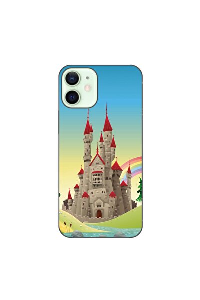 OEM Husa compatibila cu Apple iPhone 12 Mini Silicon Gel Tpu Model Castel
