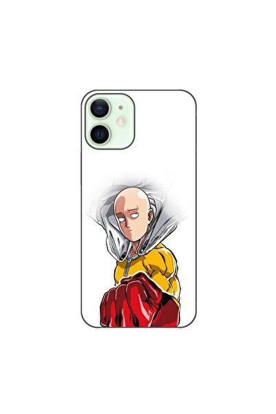 OEM Калъф, съвместим с Apple iPhone 12 Mini, силиконов гел TPU модел One Punc...