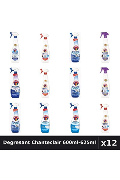 Chanteclair Set 12 Degresant Universal 600ml-625ml - 6 Arome, Bicarbonat, Mar...