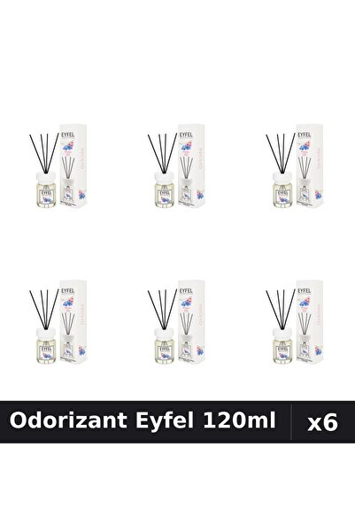 Eyfel Set 6 Odorizante Camera Betisoare Orhidee 120ml - Parfum Intens