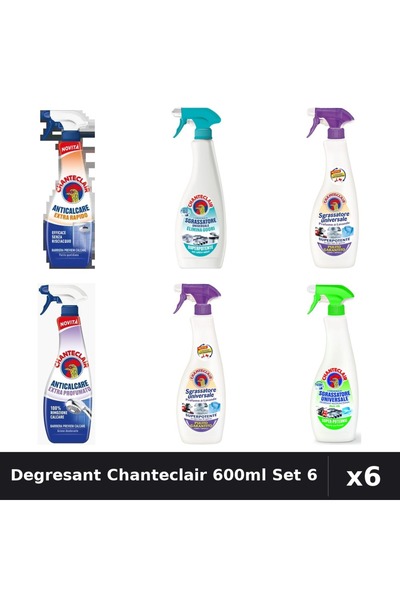 Chanteclair Set 6 Degresant Universal 600-625ml - Anti-Miros, Lavanda, Lămâie...