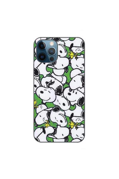 OEM Husa compatibila cu Apple iPhone 12 Pro Max Silicon Gel Tpu Model Snoopy ...