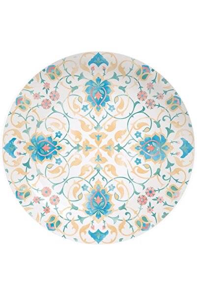 TRAMONTINA Hayat Porcelain Soup Plate with Ramadan Design, 21 cm