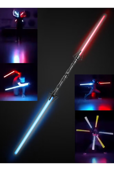 GGEROU Light Saber Dual Light Sabers for Kids Halloween Dress Up Costume Part...