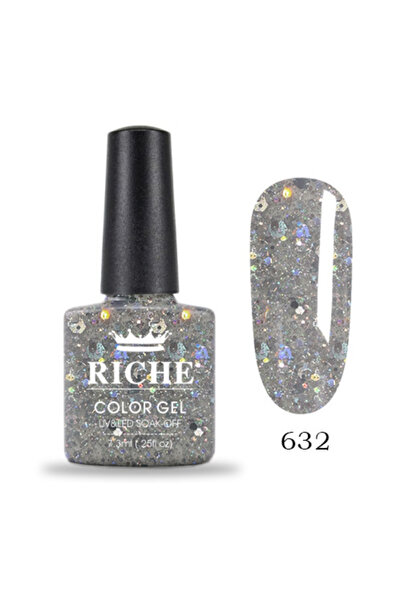 OEM Ojă semipermanentă Riche 632, Gri, 7.3 ml