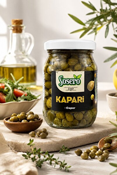 Sosero Kapari Turşusu 190 gr (süzme 105 gr)
