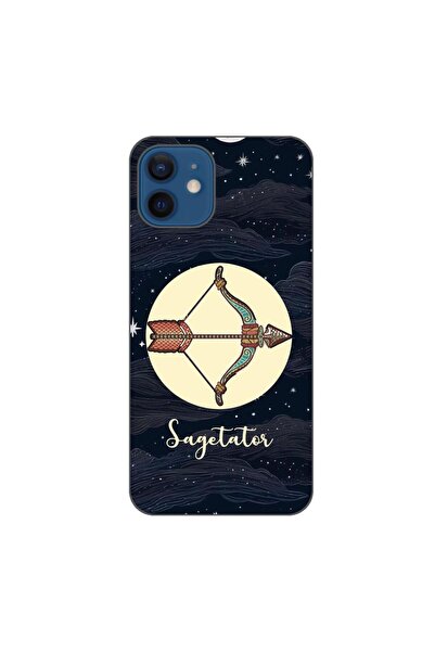 OEM Husa compatibila cu Apple iPhone 12 Silicon Gel Tpu Model Horoscop Sagetator
