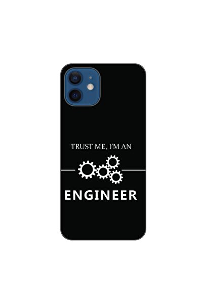 OEM Case compatible with Apple iPhone 12 Silicone Gel Tpu Engineer Model