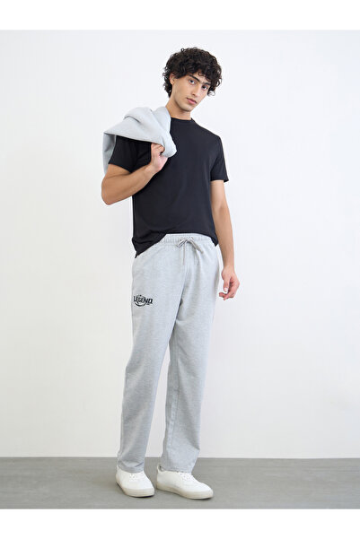 Styli Men Text Print Relaxed Fit Joggers