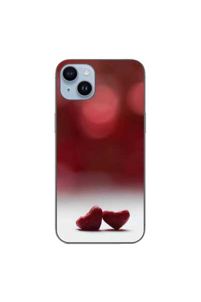 OEM Husa compatibila cu Apple iPhone 14 Plus Silicon Gel Tpu Model Little Hearts