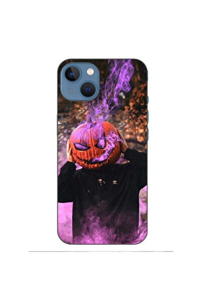 OEM Husa compatibila cu Apple iPhone 13 Silicon Gel Tpu Model Purple Smoked H...