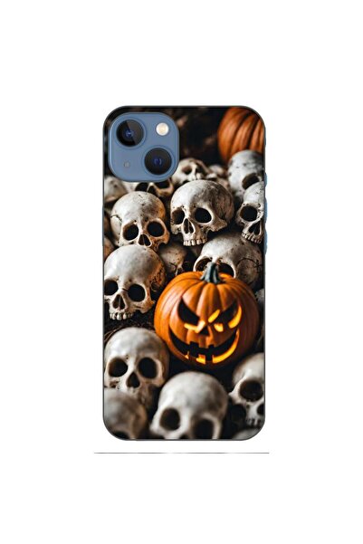 OEM Husa compatibila cu Apple iPhone 13 Silicon Gel Tpu Model Halloween Patte...