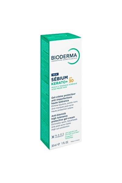Bioderma Cremă anti-imperfecțiuni cu SPF 30 Sebium Kerato+ Bioderma, 30 ml