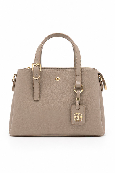 Sellini Liora Mink Women's Bag with Gold Accessories