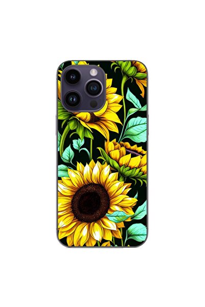 OEM Husa compatibila cu Apple iPhone 14 Pro Max Silicon Gel Tpu Model Floarea...