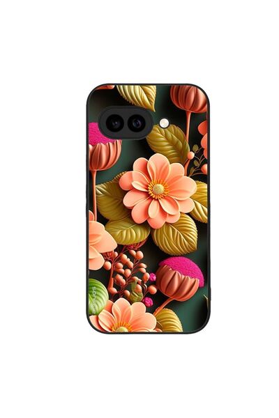 Sonique Θήκη 3D Flower Series για Google Pixel 9a 5G Σομόν