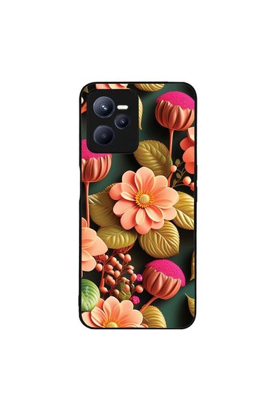 Sonique Θήκη 3D Flower Series για Realme C35 Σομόν