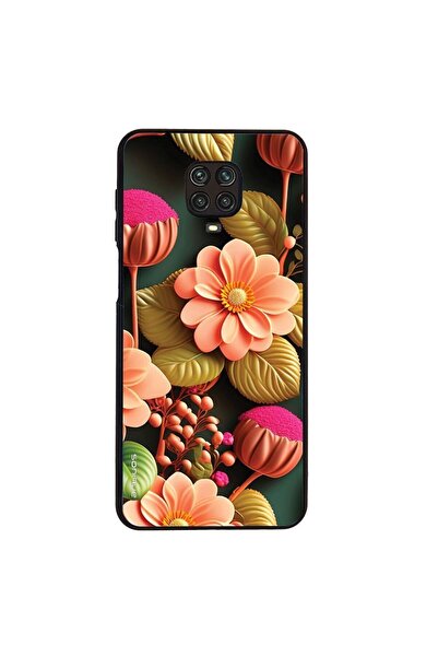 Sonique Θήκη 3D Flower Series για Xiaomi Redmi Note 9S/9 Pro Σομόν