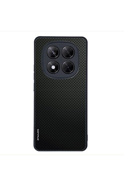 Sonique Θήκη Carbon Series για Xiaomi Redmi Note 14 Pro 5G / Poco X7 5G Μαύρο 01