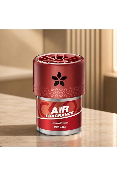 Auto Family FZE Strawberry Car Air Freshener 180g – Long Lasting Gel Air Fres...