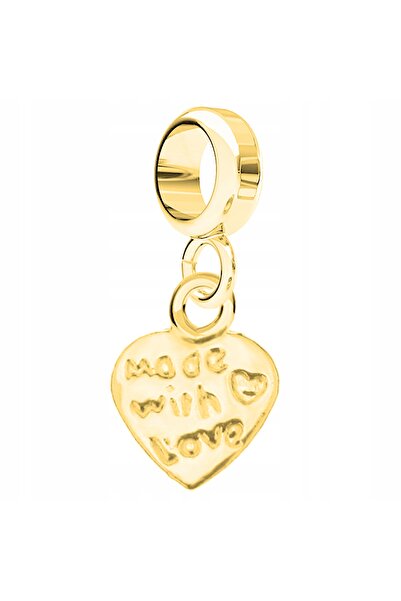 Larezo Pandantiv Tip Charm Pentru Bratari Modulare, Argint 925 Placat Cu Aur ...