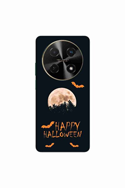 OEM Θήκη συμβατή με Huawei Nova 12i Σιλικόνης TPU με σχέδιο Happy Halloween F...
