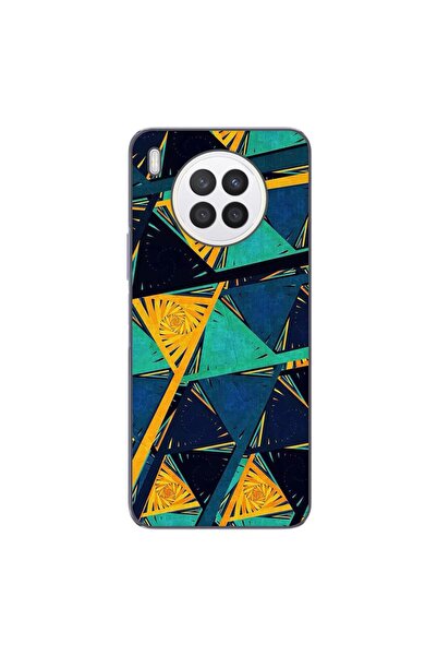 OEM Husa compatibila cu Huawei Nova 8i Silicon Gel Tpu Model Abstract Prism