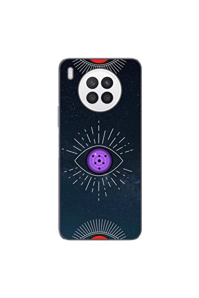OEM Θήκη συμβατή με Huawei Nova 8i από Σιλικόνη Τζελ TPU με σχέδιο Μάτι Τομόε...