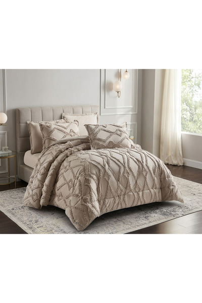 ALMIAAD Double Bed Sheet Summer Cool - Microfiber - 6 Pieces - Summer Quilt 6...