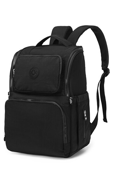SMART BAGS حقيبة ظهر كبيرة الحجم مقاومة للماء متعددة الجيوب للعناية بالأم وال...