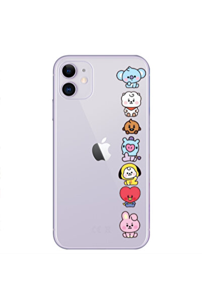 Other Apple iPhone 11 Lovely animals Transparent Silicone TPU Θήκη