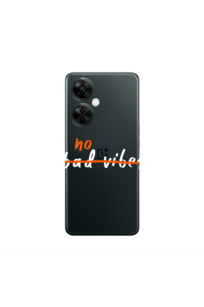 Other Oneplus Nord CE 3 Lite 5G No bad vibes 2 Transparent Silicone TPU Θήκη