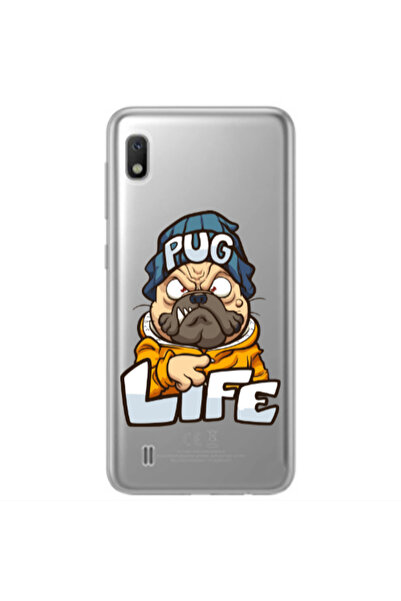 Other Samsung A10 Pug Life 2 Transparent Silicone TPU Θήκη