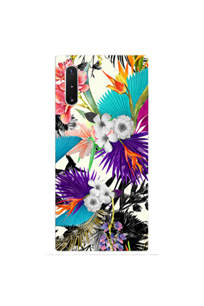 Other Samsung Note 10 Plus Sea flowers Transparent Silicone TPU Θήκη