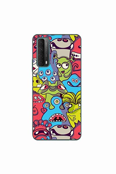 OEM Husa compatibila cu Huawei P Smart 2021 Silicon Gel Tpu Model Squishi Mon...