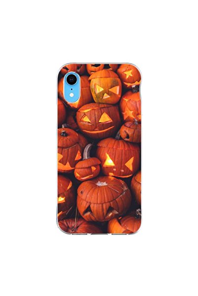 OEM Husa compatibila cu Apple iPhone XR Silicon Gel Tpu Model Halloween Dovle...