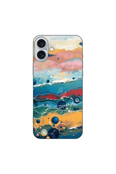 OEM Θήκη συμβατή με Apple iPhone 16 Plus από σιλικόνη gel TPU με ζωγραφισμένο...