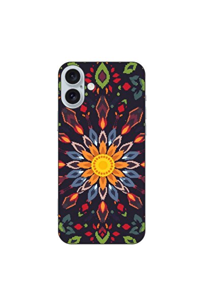 OEM Husa compatibila cu Apple iPhone 16 Plus Silicon Gel Tpu Model Pixel Art ...