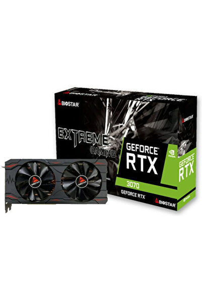 Biostar GeForce RTX 3070 8GB GDDR6 Κάρτα Γραφικών Κωδικός: VN3706RM82